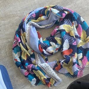 Floral Multicolor Scarf